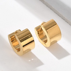 Pendientes de aro de acero inoxidable 304&nbsp;EJEW-M079-03G-01