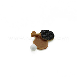 Miniatur-Tischtennisschläger und -bälle aus Harz&nbsp;MIMO-PW0003-115