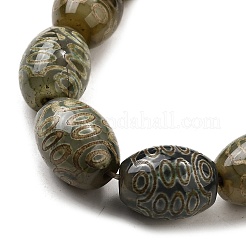 Stile tibetano perline dzi fili&nbsp;G-S389-A11