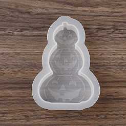 Moules à bougies en silicone en forme de thème d'Halloween&nbsp;LS-SIMO-P010-C06