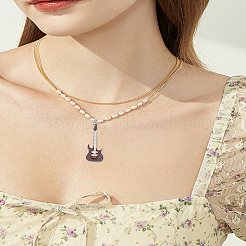 20 gros pendentif en alliage émaillé&nbsp;ENAM-LP0001-59