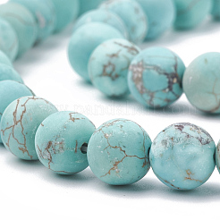Fili di perline di magnesite naturale&nbsp;G-T106-187-1