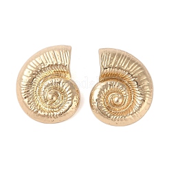 Ohrstecker aus Conch-Legierung für Damen&nbsp;EJEW-A112-07KCG