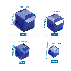 Abalorios de vidrio electroplate hebras&nbsp;EGLA-TA0001-03A