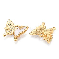 Ionenplattierung (IP) 304 Edelstahl Emaille Strass Anhänger&nbsp;STAS-T064-59