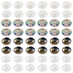 60 Stück europäische Acrylperlen in 4 Farben&nbsp;SACR-TA0001-80