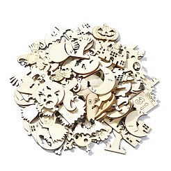 Morceaux de bois d'Halloween&nbsp;WOOD-CJC0006-021A