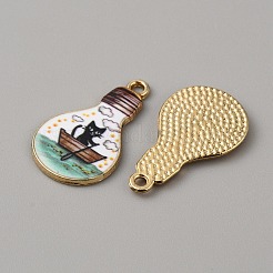 Emaille Anhänger Legierung&nbsp;ENAM-WH0061-29E