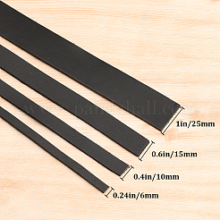 3 cordon plat en cuir pour bijoux&nbsp;WL-GF0001-16C-02