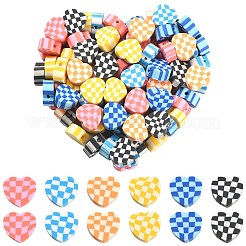 180 Stück 6 Farben handgefertigte Polymer Clay Perlen&nbsp;CLAY-CJ0001-60