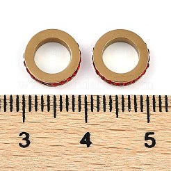 Perlas europeas de acero inoxidable 304 con revestimiento iónico (IP)&nbsp;STAS-Z090-03G-03