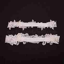 Elastische Brautstrumpfbänder aus Spitze&nbsp;OCOR-WH0075-02