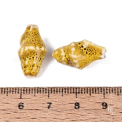 Perles de porcelaine vintage faites à la main&nbsp;PORC-Q006-08C