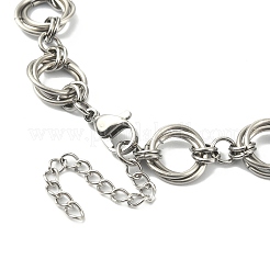 Anlaufgeschütztes Gliederkettenarmband aus 304 Edelstahl&nbsp;BJEW-TA00334-02