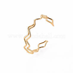 Messing Manschettenringe&nbsp;RJEW-Q765-030-NF