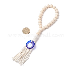 Ornements suspendus en perles de bois&nbsp;HJEW-JM03312