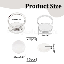 DIY-Fingerring-Herstellungssets&nbsp;DIY-UN0001-17P