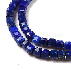 Natürlicher Lapislazuli Perlenstränge&nbsp;G-C009-B08