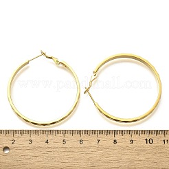 Creolen aus 304er Edelstahl für Damen&nbsp;EJEW-C096-43G-01