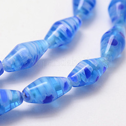 Millefiori a mano fili di perline di vetro&nbsp;LAMP-G106-M