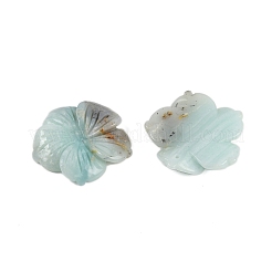 Natürliche Blumenanhänger aus Amazonit&nbsp;G-B097-01A-08