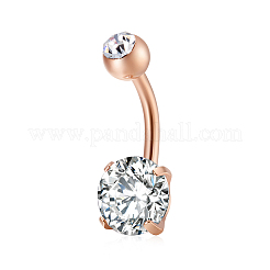 Piercingschmuck aus Messing&nbsp;AJEW-EE0006-80RG