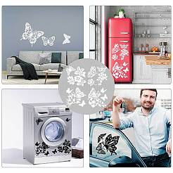 4pcs 4 Arten Haustier wasserdichte selbstklebende Autoaufkleber&nbsp;DIY-WH0308-225A-099