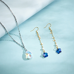 Colgantes de rhinestone de cristal facetado&nbsp;RGLA-PH0002-09