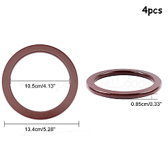 Reemplazo de manijas de madera con forma redonda.&nbsp;WOOD-PH0009-19