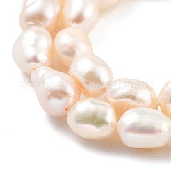 Brins de perles de culture d'eau douce naturelles&nbsp;PEAR-P062-29D