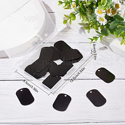 DIY-Set zum Herstellen von Halsketten mit leerem Stempelanhänger&nbsp;DIY-SC0020-84