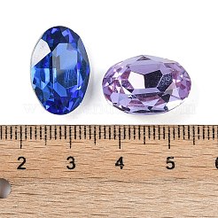 Cabochons strass di vetro pointed back &nbsp;RGLA-A010-10x14mm-M