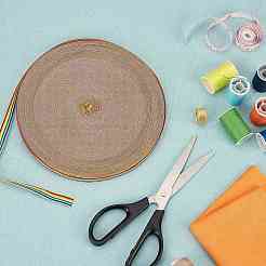 Flach gestreifte Grosgrain-Polyesterbänder&nbsp;EC-WH0003-13-B01