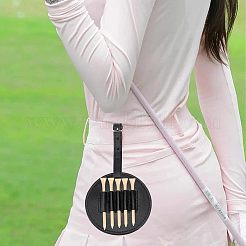 2 sac de rangement pour tees de golf en similicuir&nbsp;AJEW-CA0003-31