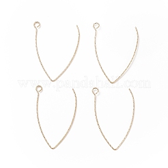 Orecchini in acciaio inossidabile 316 placcati ioni (ip)&nbsp;X-STAS-B025-02G