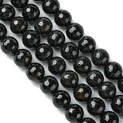 Natürlicher Onyx runder Perlenstrang&nbsp;G-L084-12mm-28