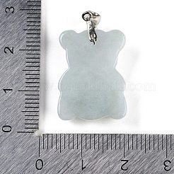 Natürliche geschnitzte Jadeit-Anhänger&nbsp;G-F768-02