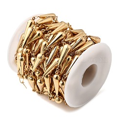 Tropfenförmige Gliederketten aus Edelstahl 304&nbsp;STAS-L306-04G