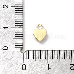 Ciondolo cuore in acciaio inox 304 con strass&nbsp;STAS-L283-30G