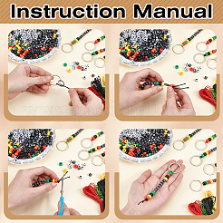 Kits de llavero de diy&nbsp;DIY-MA0007-25