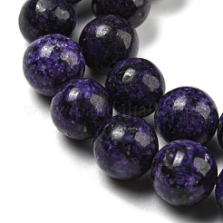 Fili di perline di diaspro sesamo tinto naturale&nbsp;G-E443-A34