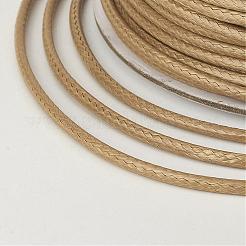 Cordon en polyester ciré coréen écologique&nbsp;YC-P002-3mm-1127