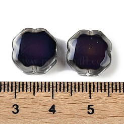 Perline di vetro bicolore&nbsp;GLAA-Z007-11A