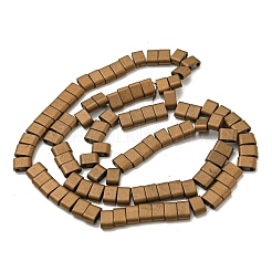 Chapelets de perles en hématite synthétique électrolytique sans magnétiques&nbsp;G-C106-B01-13B