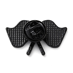 Broches de aleación negros&nbsp;JEWB-H025-03EB-05