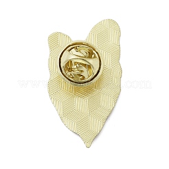 Blatt Emaille Pins&nbsp;JEWB-S040-01D-G