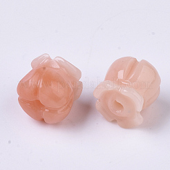 Perline corallo sintetico&nbsp;X-CORA-R017-28-A04
