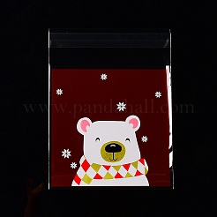 Backbeutel aus Kunststoff mit Weihnachtsmotiv&nbsp;ABAG-F007-04A