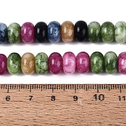 Natürliche weiße Jade perlen Stränge&nbsp;G-Q613-01F-40