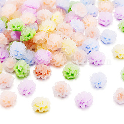 100 Stück Blumen-Cabochons aus Harz&nbsp;MRMJ-TA0001-36